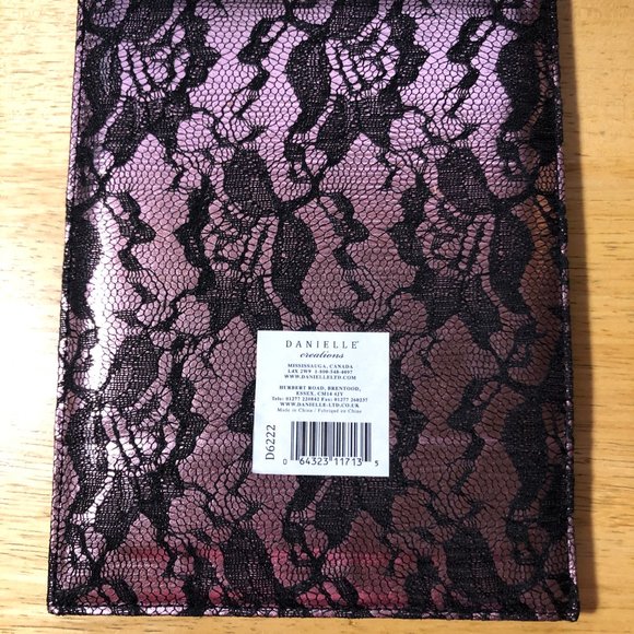 NWT Danielle Pink Gold Silver Lace Travel Home Folding Easel Mirror Lot of 3 - Picture 5 of 7